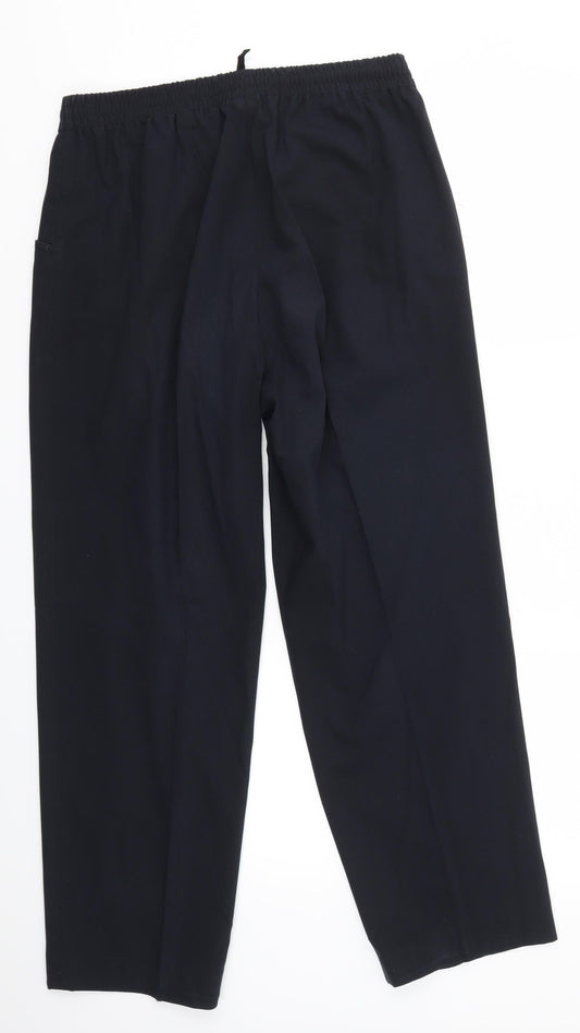 Come On Womens Grey Trousers Size 16 L28 in - Workwear