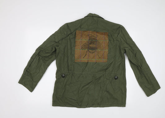 Womens UK Size L Preworn Green Jacket