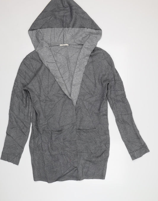 Womens UK Size M TU Grey Overcoat