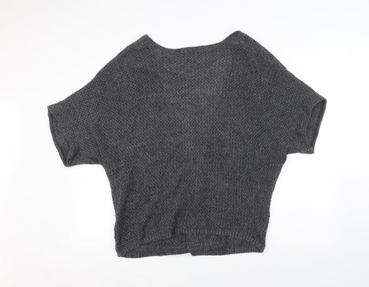 Boohoo Womens Black Cardigan Jumper Size S