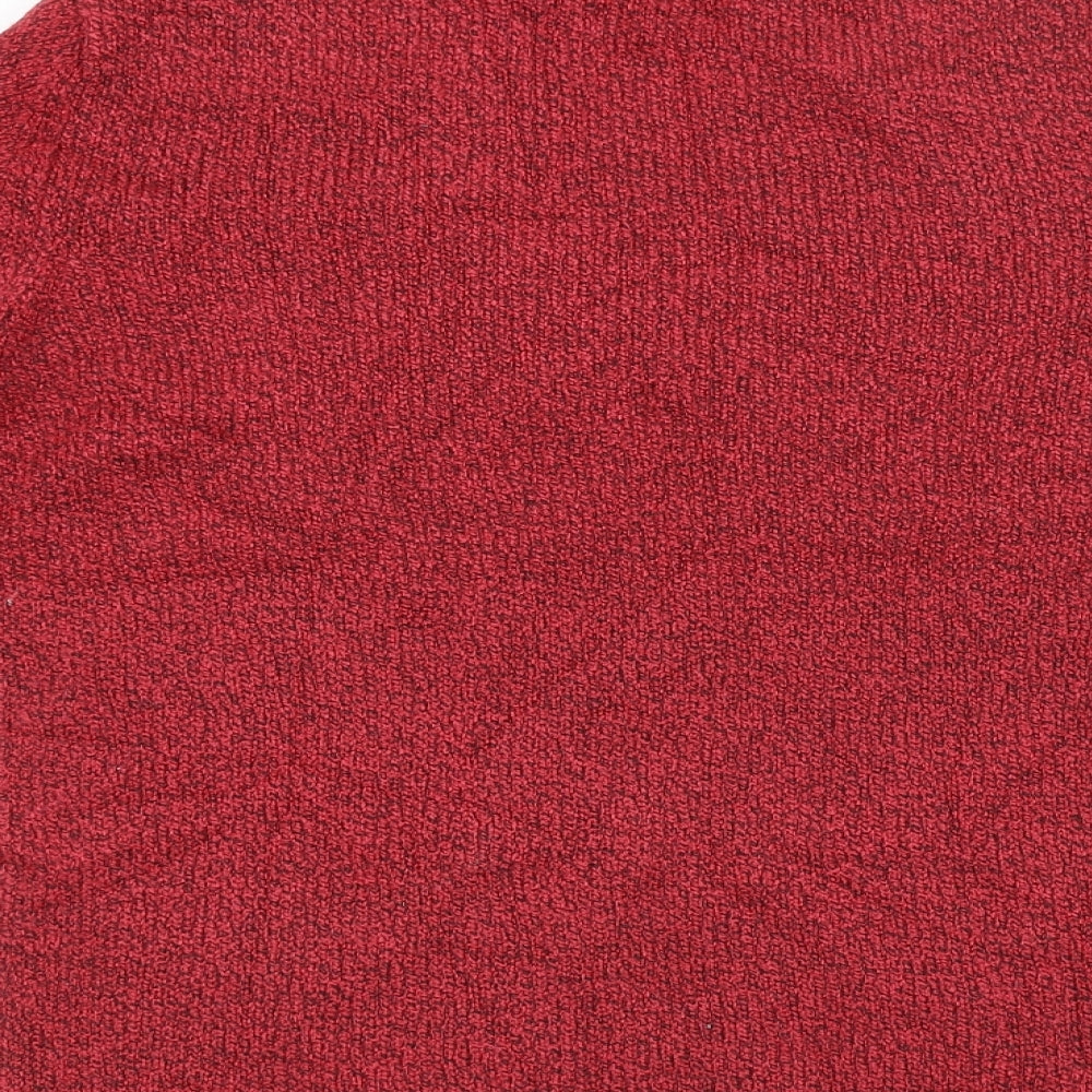 BM Mens Red Pullover Jumper Size S