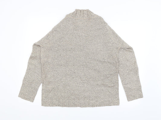 Womens UK Size M BM Beige Pullover Jumper