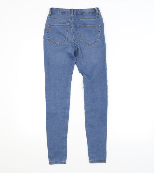 Womens UK Size 8 DENIM CO. Regular Fit Skinny Blue Jeans