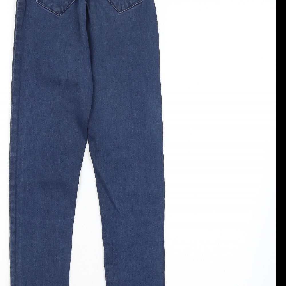 DENIM CO. Womens Blue Skinny Jeans Size 8 L26 in