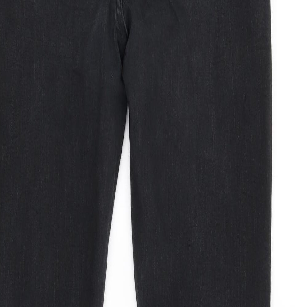 Womens UK Size 32 in Preworn Regular Fit Skinny Black Jeans