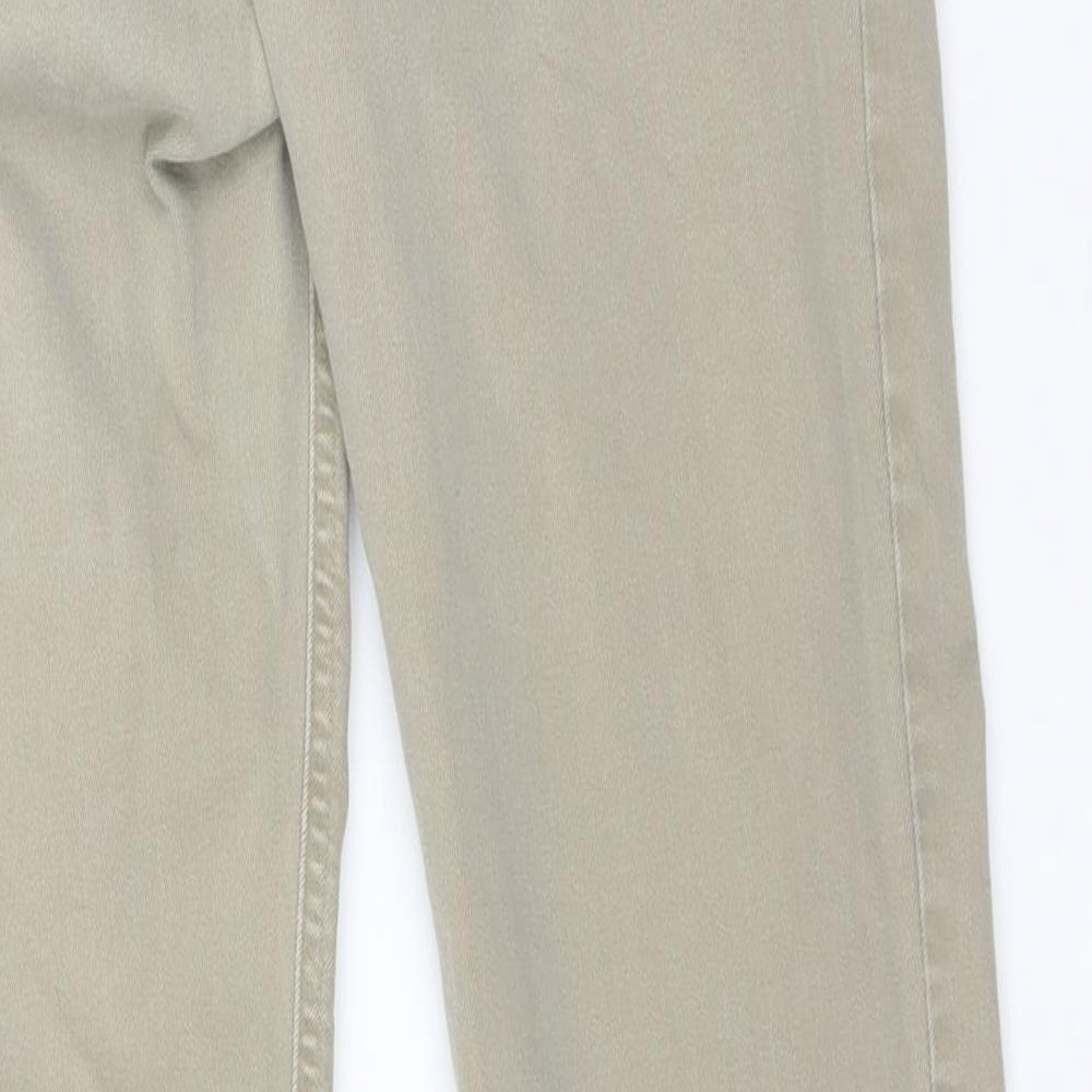 Zara Womens Beige Skinny Jeans Size 8 L29 in
