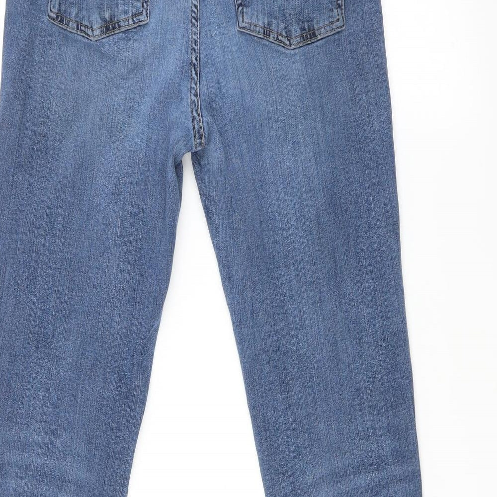 Womens UK Size 8 Marks and Spencer Regular Fit Skinny Blue Jeans