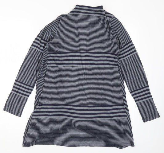 Womens UK Size 10 Per Una Blue Cardigan Jumper