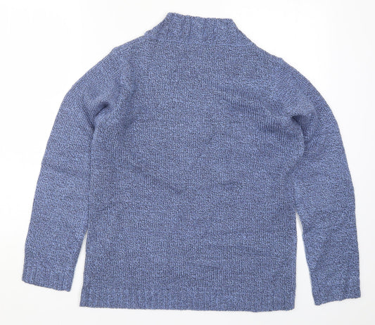 Womens UK Size S Bonmarché Blue Pullover Jumper