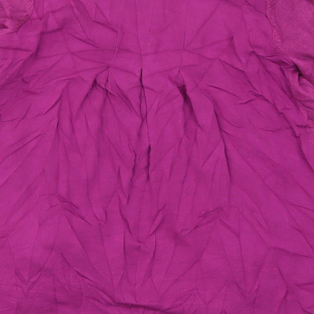 Womens UK Size S Marks and Spencer Pink Cardigan Jumper