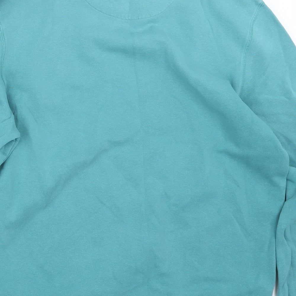 Easy Mens Blue Pullover Jumper Size L