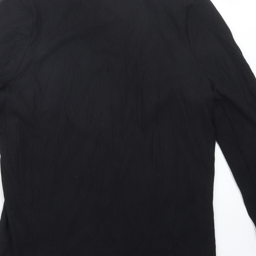 Womens UK Size 10 M&Co Black Pullover Jumper