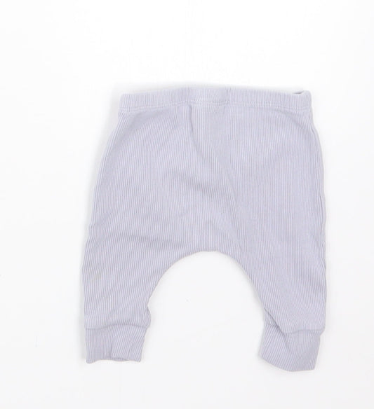 NEXT Baby Purple Capri Trousers Size 0-3 Months