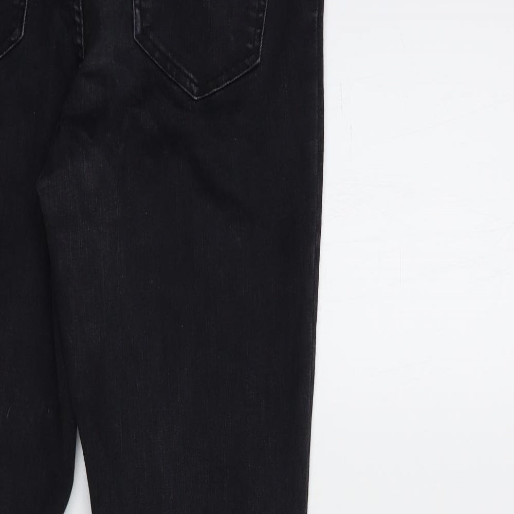 New Look Womens Black Denim Skinny Jeans Size 12 L25 in