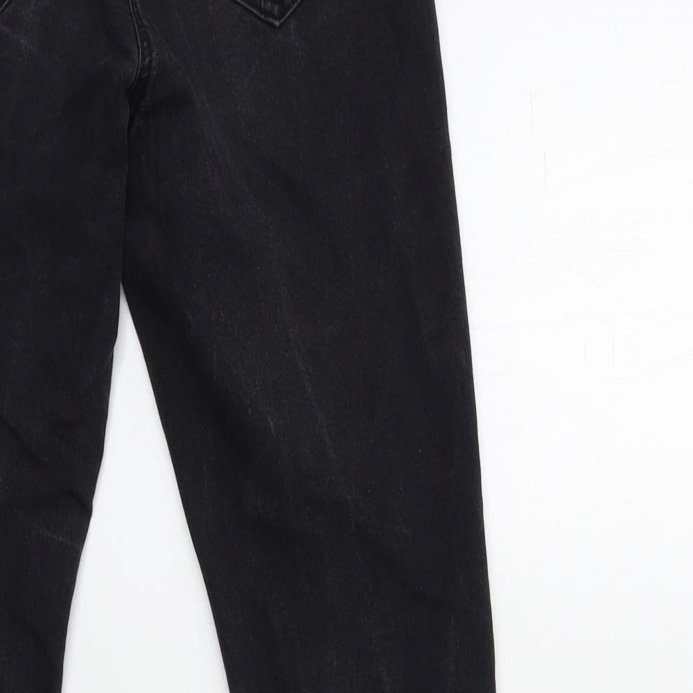 TU Womens Black Denim Jegging Jeans Size 8 L30 in