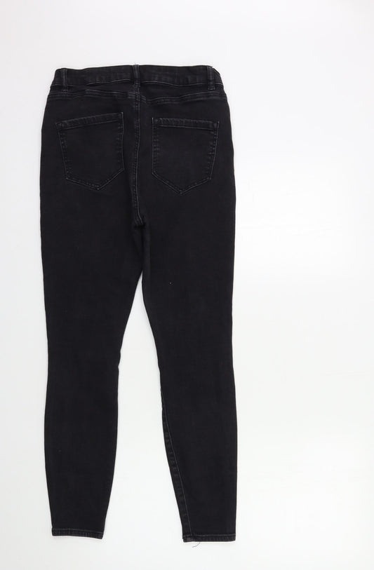 365 Denim Womens Black Denim Skinny Jeans Size 12 L27 in