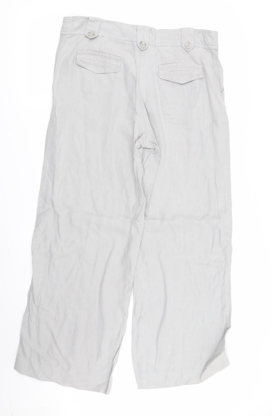 Limited Edition Womens Grey Trousers Size 14 L29 in