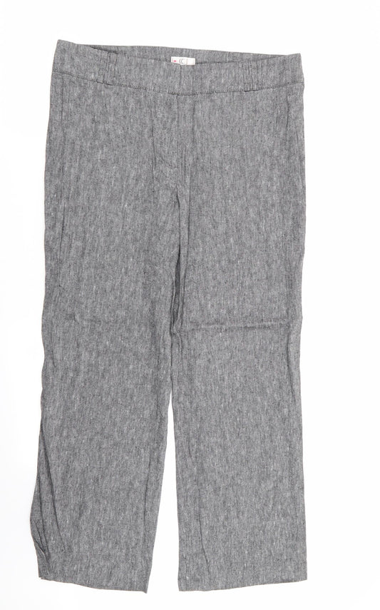 Womens UK Size 32 in CC Regular Fit Grey Trousers