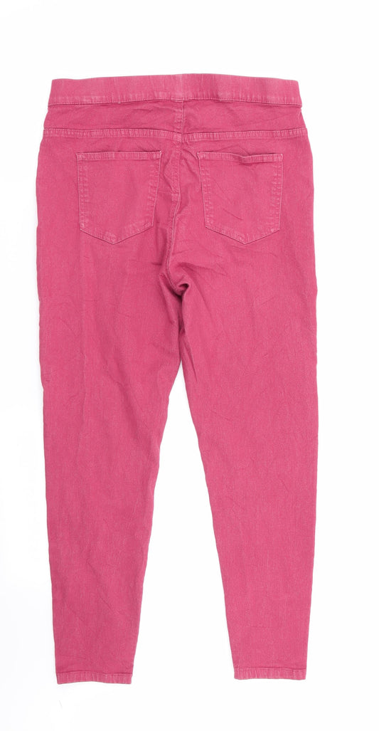 Womens UK Size 30 in Preworn Jegging Red Leggings