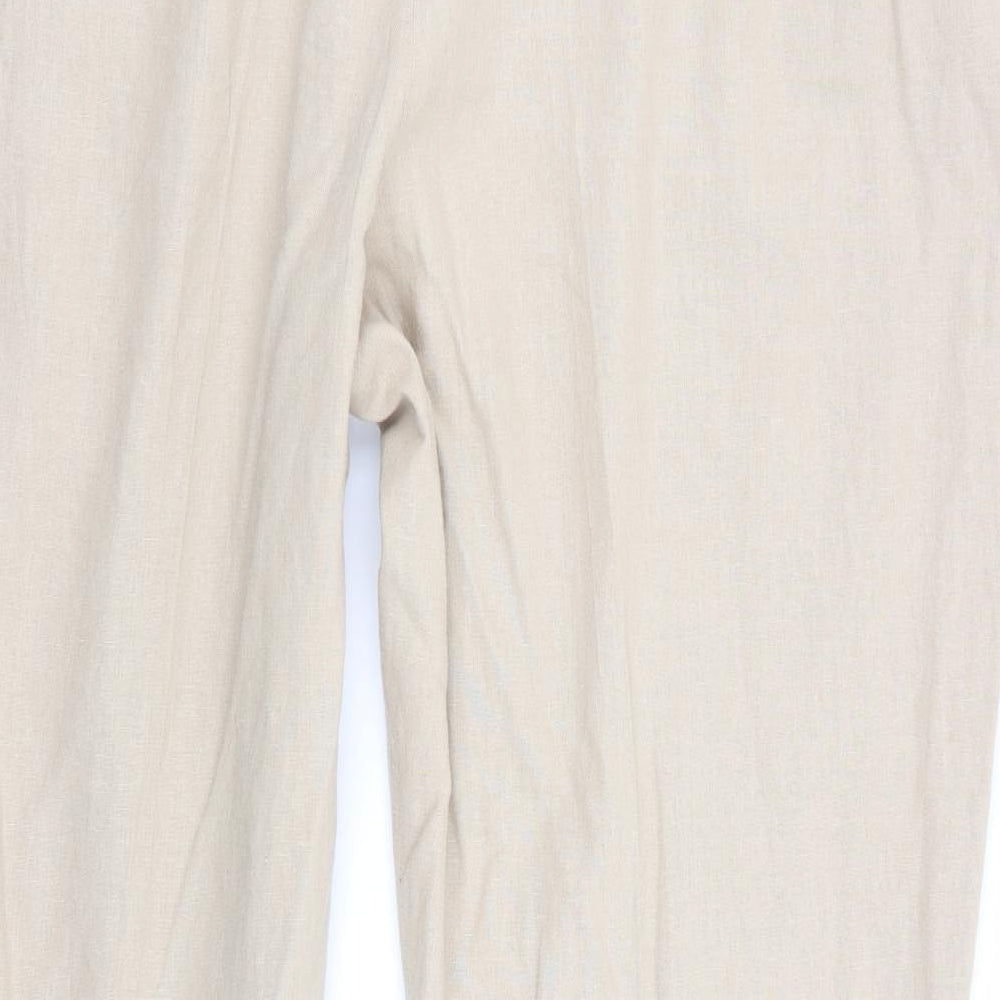 Asda George Womens Beige   Trousers  Size 36 in L29 in
