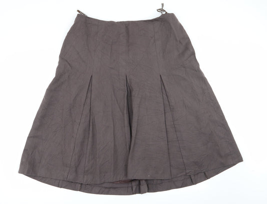 seda modell Womens Brown Flare Skirt Size 20