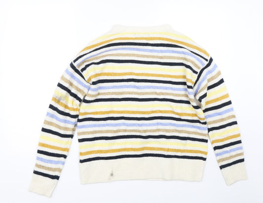 Womens UK Size S M&S Beige Pullover Jumper