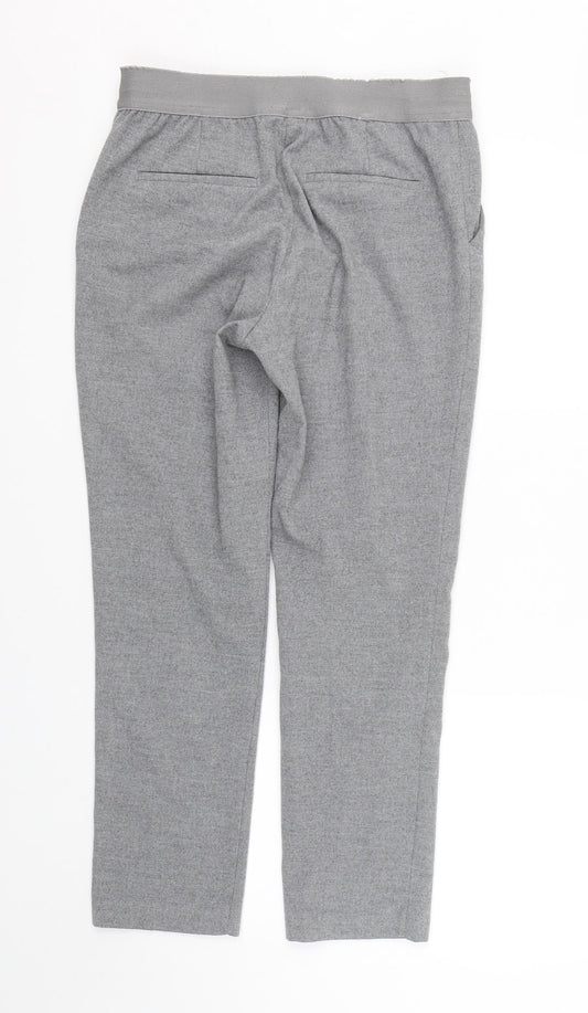 Womens UK Size 10 H&M Regular Fit Grey Trousers
