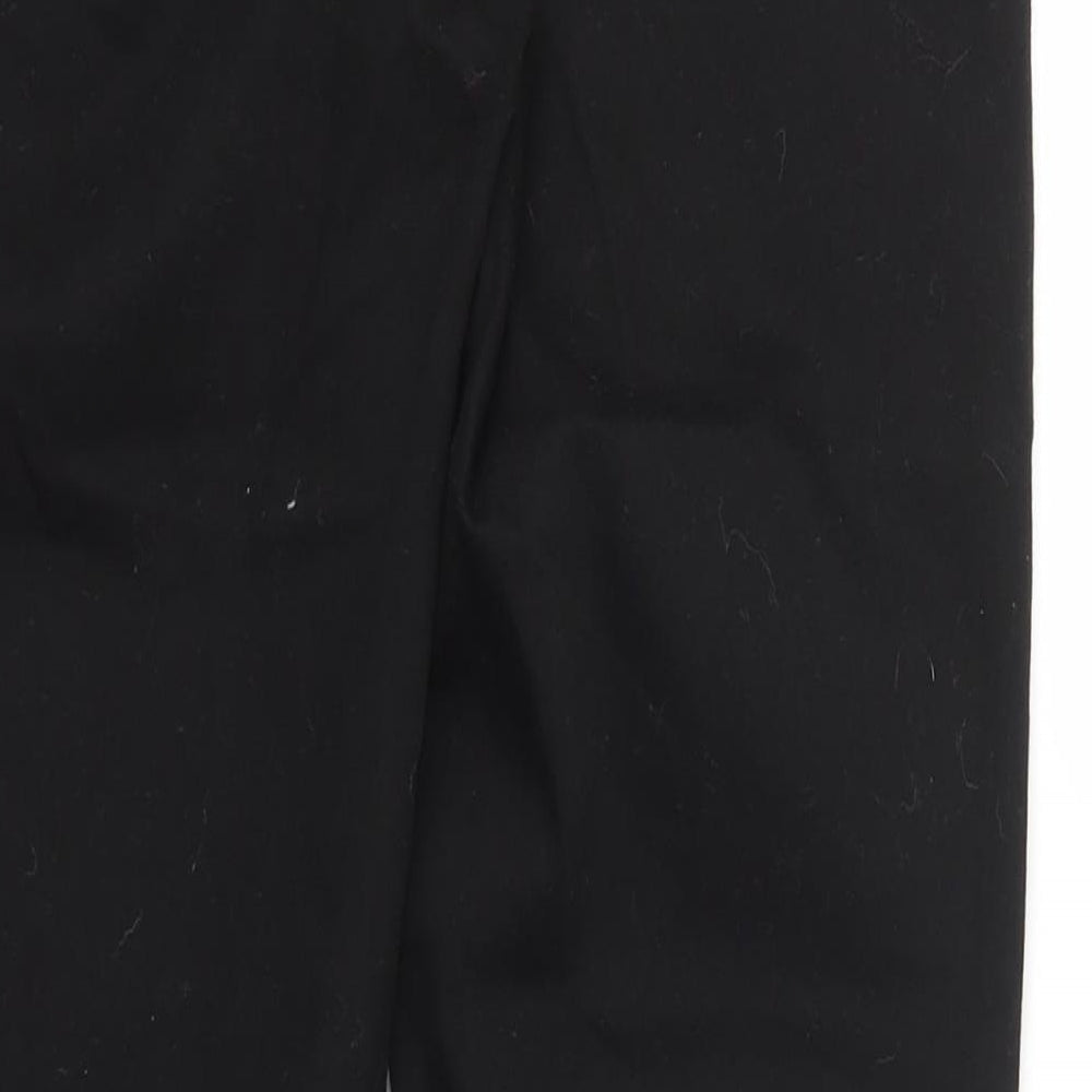 Brand and care label for DENIM&CO women’s black skinny jeans, size UK 12, 26-inch leg - stretch waistband