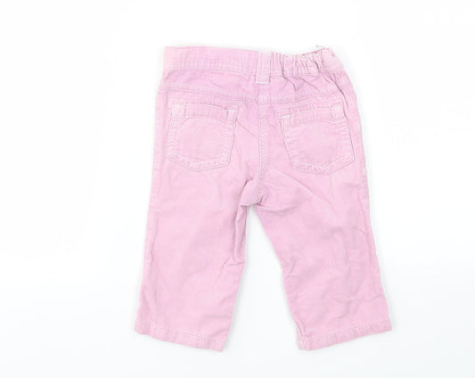 NEXT Girls Pink Capri Jeans Size 6-9 Months