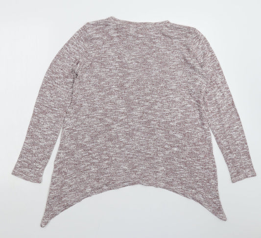 Womens UK Size 16 Papaya Grey Pullover Jumper