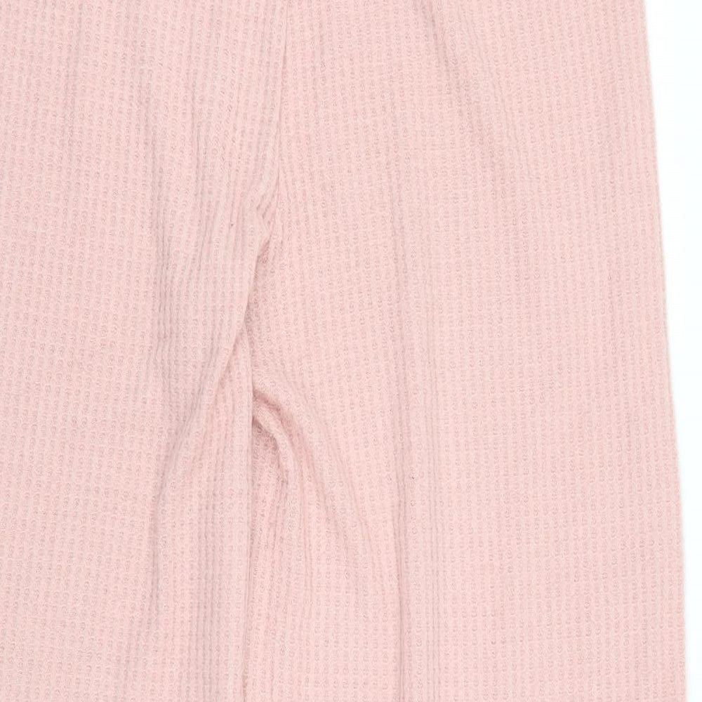 New Look Womens Pink Capri Trousers Size L L25 in