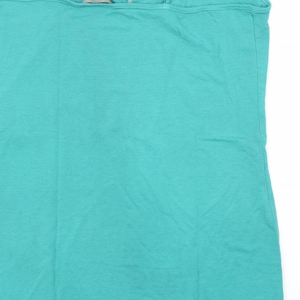 Womens UK Size L M&S Green Camisole Blouse