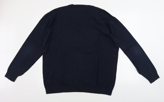 Womens UK Size 2XL NEXT Blue Pullover Jumper