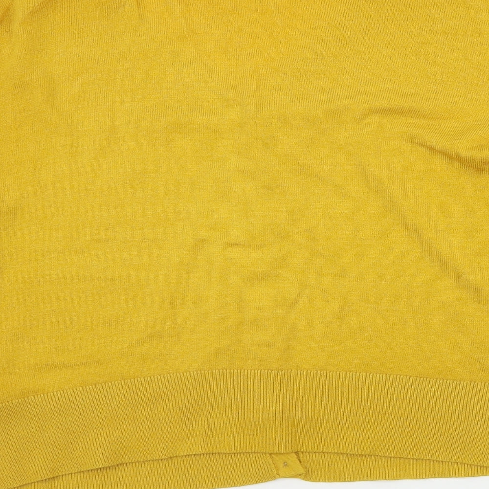 Primark Womens Yellow Pullover Jumper Size M