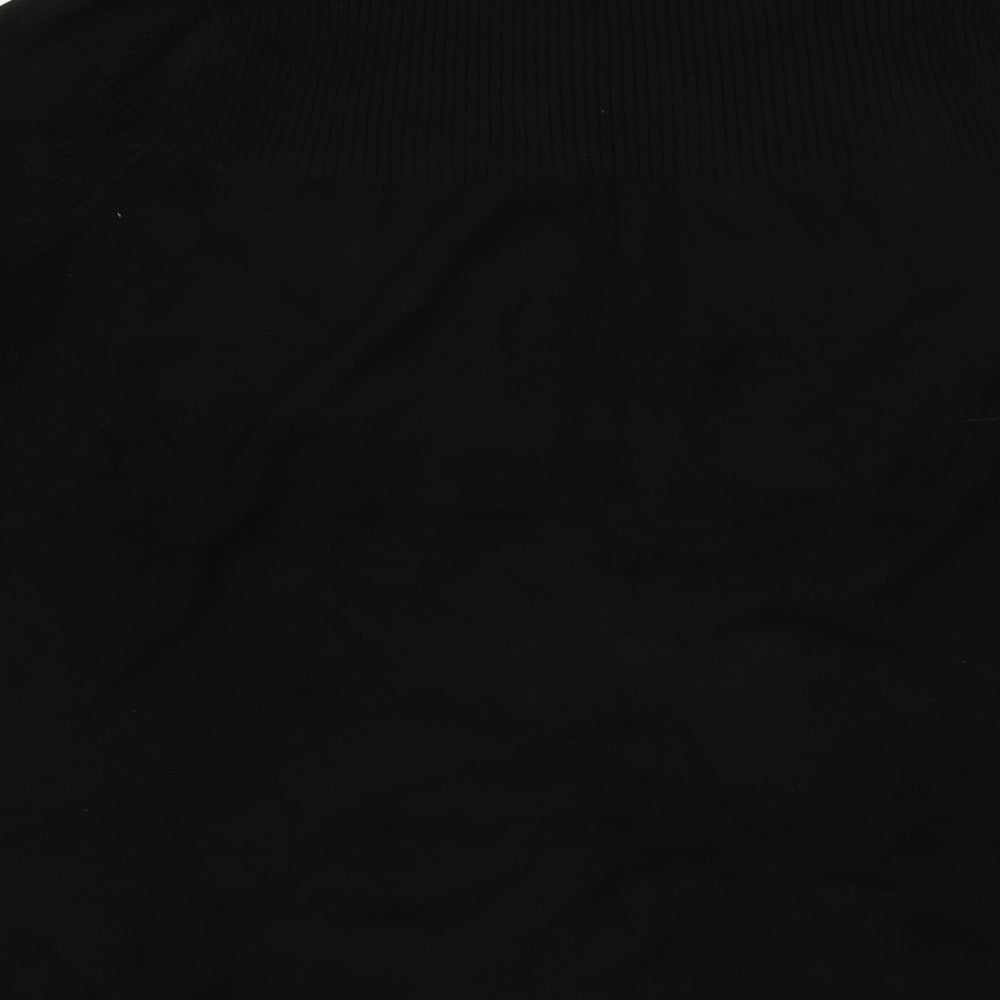 Nutmeg  Womens Black   Pullover Jumper Size 12