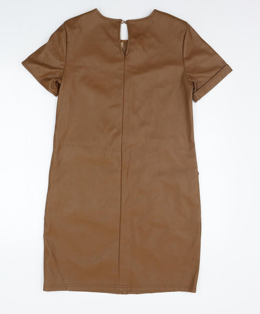 Primark Womens Brown A-Line Size 10