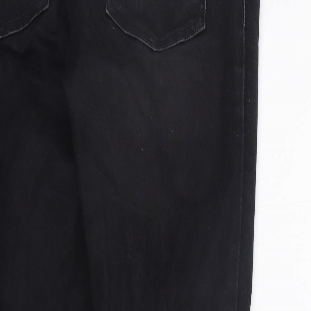 New Look Womens Black Straight Jeans Size 8 L24 in