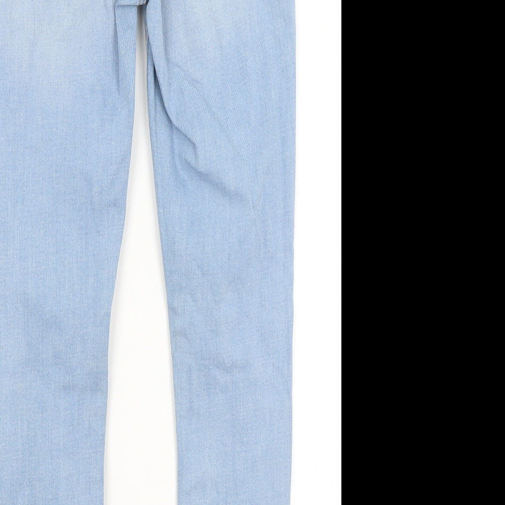 Denim Co Womens Blue Skinny Jeans Size 10 L27 in