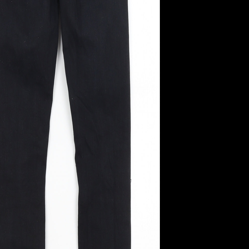 Topshop Womens Black Skinny Jeans Size 25 in L27 in