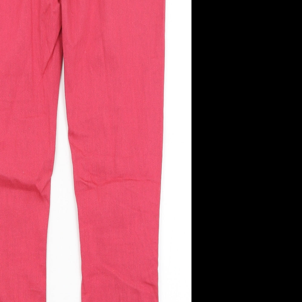 Denim Co Womens Pink Jegging Jeans Size 12 L30 in
