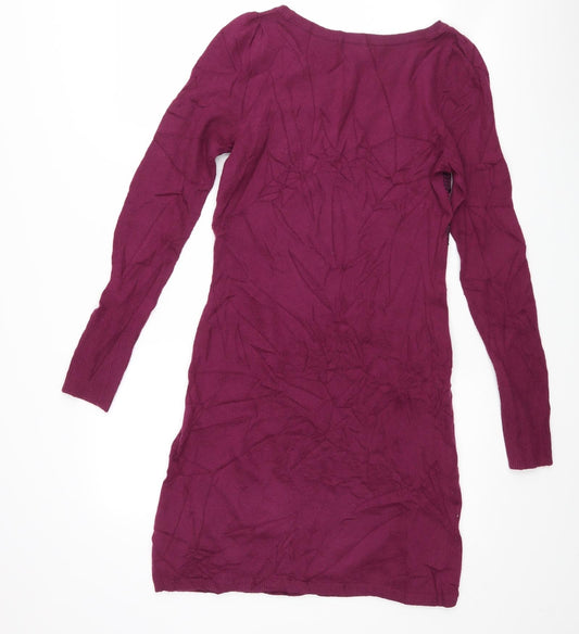 Monsoon Womens Pink Jacket Dress Size S