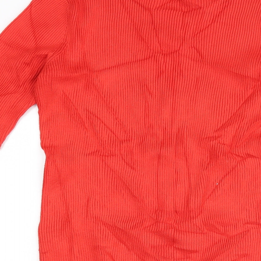 Womens UK Size 14 Matalan Red Pullover Jumper