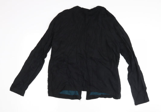cc Womens Black Cardigan Jumper Size L