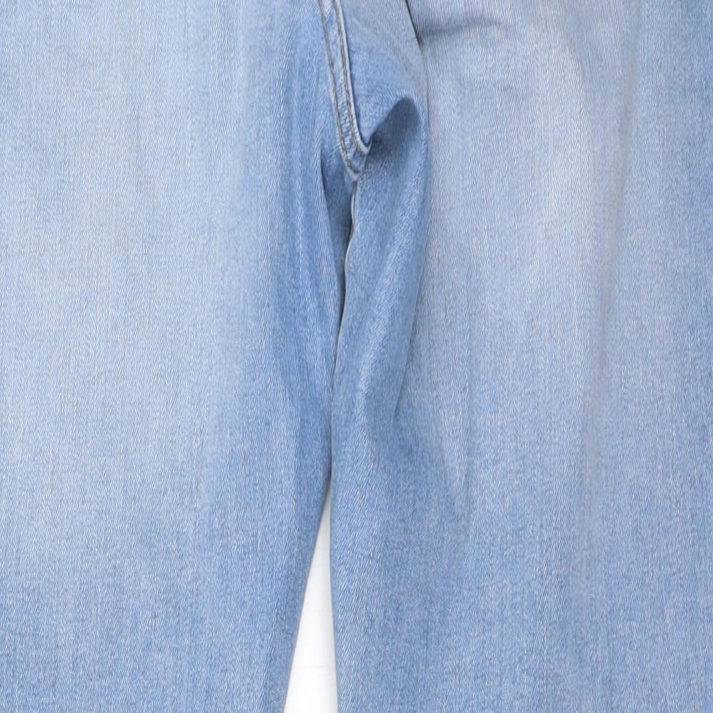 Womens UK Size 36 in Marks and Spencer Regular Fit Straight Blue Jeans