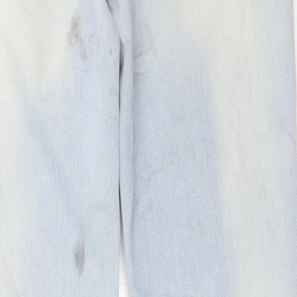 Primark Womens Blue Skinny Jeans Size 8 L30 in