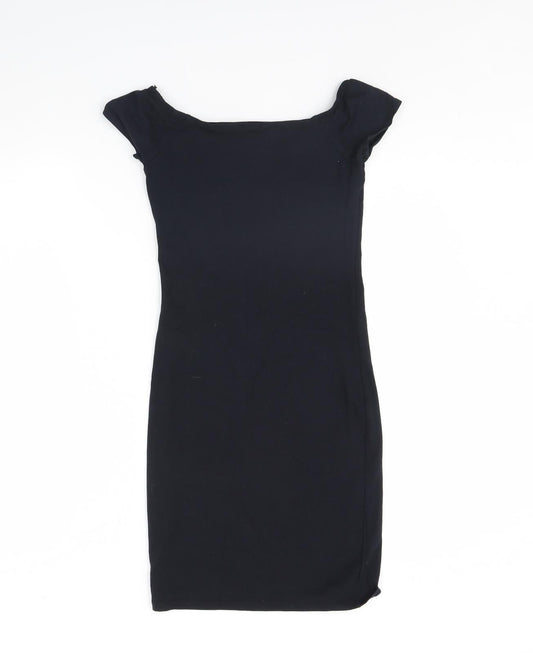 New Look Womens Black Mini Size 8
