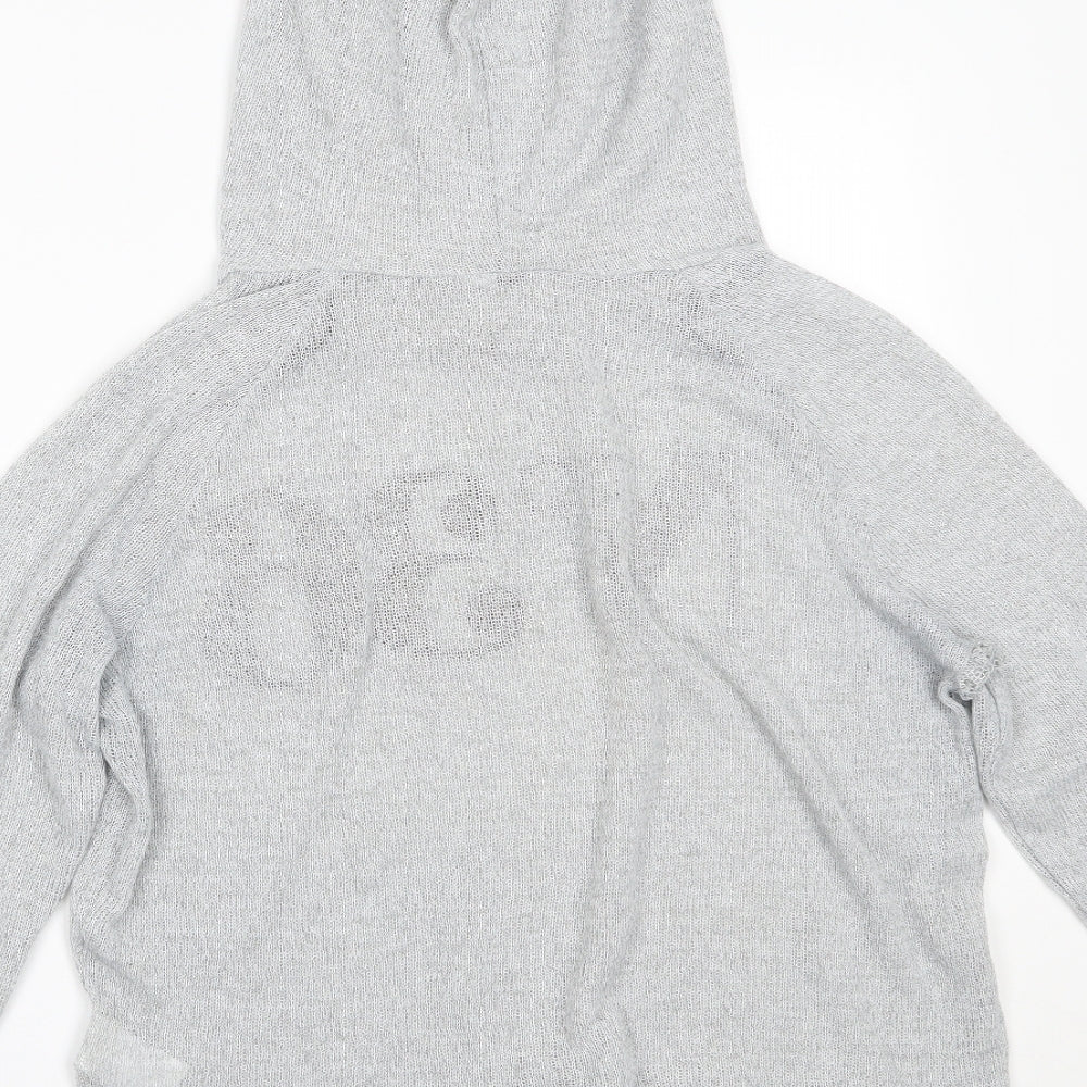 H&M Womens Grey Pullover Hoodie Size M