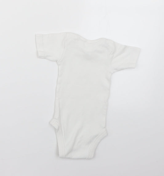 Lily & Dan Baby White Geometric Babygrow One-Piece Size 6-9 Months