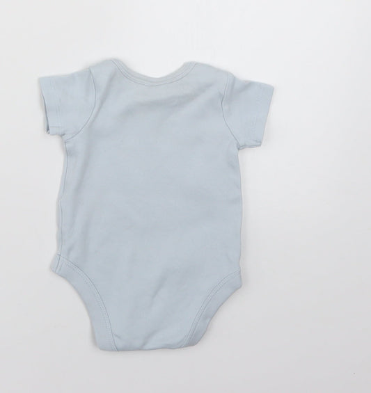 TU Baby Blue Babygrow One-Piece Size 0-3 Months