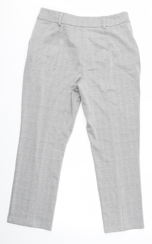 TU Womens Grey Dress Pants Trousers Size 14 L26 in